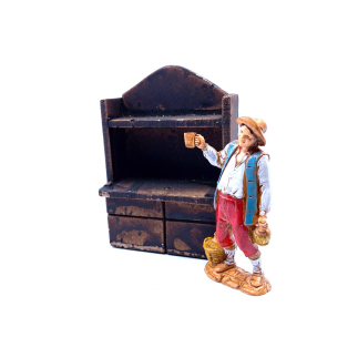 Credenza per presepe per statuine 6-10 cm