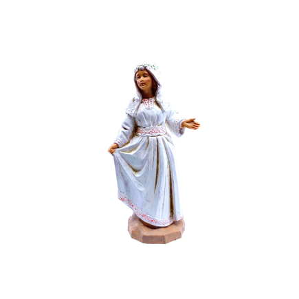 Sposa Nozze di Cana - Statue Fontanini cm 12