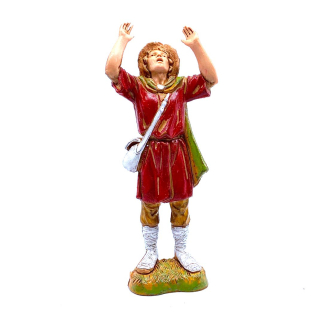 Uomo con braccia alzate cm 10 - Statuine Landi Moranduzzo