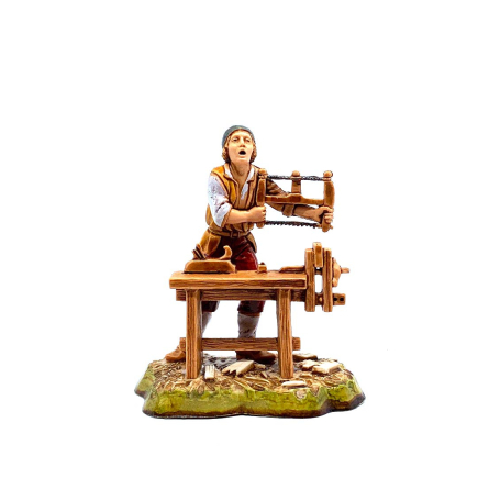 Falegname cm 10 - Statuine Landi Moranduzzo