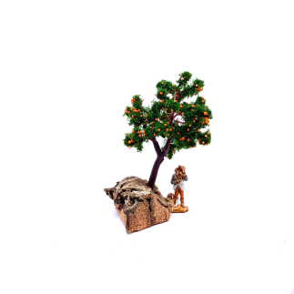 Albero arance miniatura per presepi