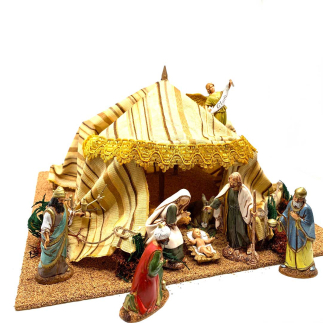 Tenda araba per presepi per statuine 6,5-10