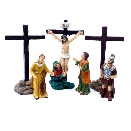 Crocifissione - 5 cm - Statuine Pasquali