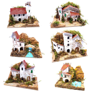 Casetta presepe 15 x 10 x 10 cm