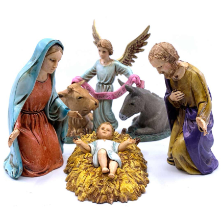 Madonna per cm 12 - Statuine Landi Moranduzzo