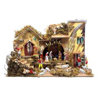 Mini Presepe - Casolare 33 x 18 x 23 cm