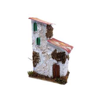 Tre casette presepe 13-15 cm