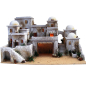 Presepe completo arabo (palestinese) per figure cm 10 e 6,5