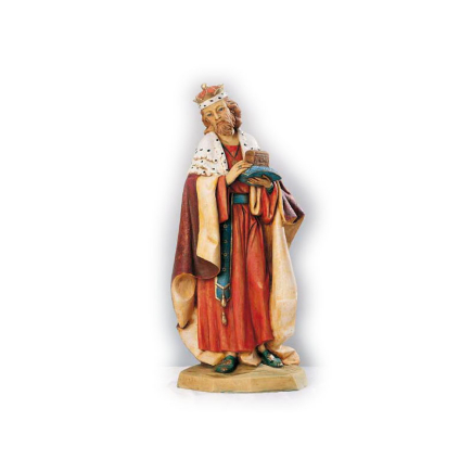 Re Magio bianco cm 65 - Statue Fontanini