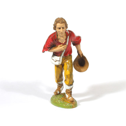 6 personaggi - Adorante cm 12 - Statuine Landi Moranduzzo