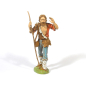 6 personaggi - Pastore con bastone cm 12 - Statuine Landi Moranduzzo