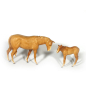 Cavallo e puledro cm 8 - Statuine Landi Moranduzzo