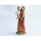 Donna con bimbo in braccio palestinese cm 6,5 - Statuine Landi Moranduzzo