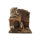 Casetta per presepe altezza 10/11 cm (per figure 3,5 cm)