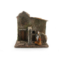 Casetta per presepe altezza 10/11 cm (per figure 3,5 cm)