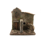 Casetta per presepe altezza 10/11 cm (per figure 3,5 cm)