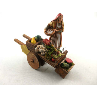 Carretto frutta per figure cm. 5,5/6/6,5