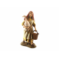 Donna con oca in braccio 10 cm - Statuine Landi Moranduzzo