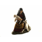 Donna seduta con agnello 10 cm - Statuine Landi Moranduzzo