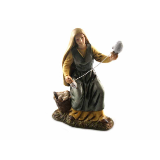 Filatrice 10 cm - Statuine Landi Moranduzzo