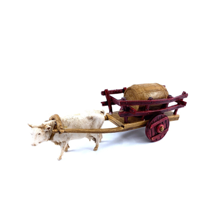 Carro con botti cm 6 - Statuine Landi Moranduzzo