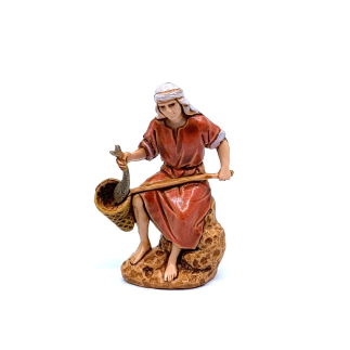 Pescatore palestinese cm 6,5 - Statuine Landi Moranduzzo