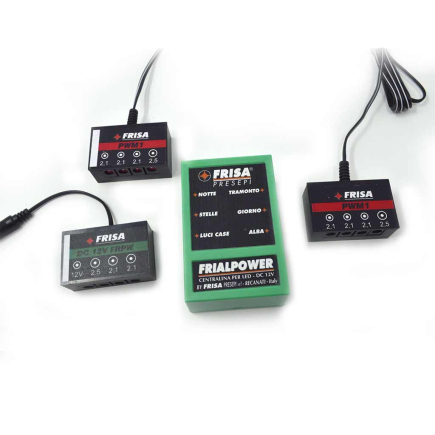 FrialPower Kit FRISA con kit illuminazione - Centralina per presepi a Led - Frisa