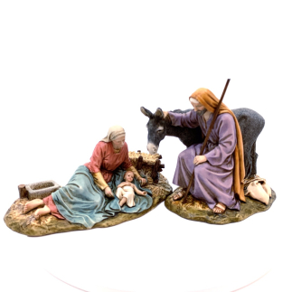 Madonna sdraiata con Bambino cm.15 - Statuine Landi Moranduzzo