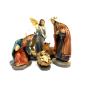 Natività 6 pz per statuine presepe cm 11