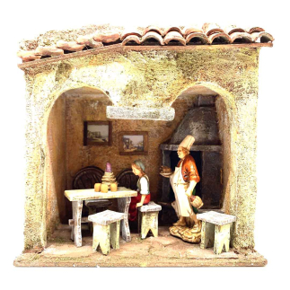 Osteria per statuine cm 10/11