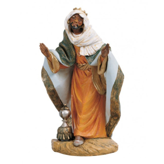 Re Magio moro per cm 45 - Statue Fontanini