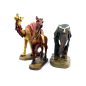 Cavallo, Cammello, Elefante per statuine presepe cm 11