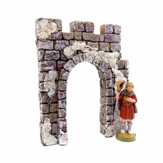 Arco per presepe per statuine cm.3,5/6