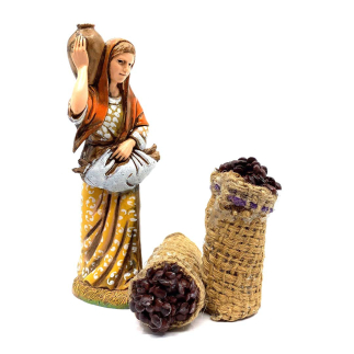 Sacco castagne cm 7. Per statuine cm 12-20.