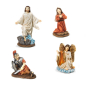 Resurrezione di Gesù - Set 4 statue - Pasqua - Serie 9-10 cm