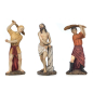 Flagellazione di Gesù - Set 3 statue - Pasqua - Serie 12-13 cm