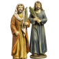 Ingresso a Gerusalemme - Set 4 statue - Pasqua - Serie cm 12-13 cm